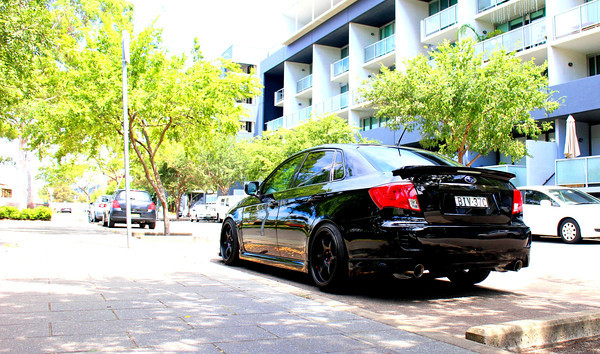 photo 5 Subaru Impreza custom wheels Rota Boost 2 18x9.5, ET +35, tire size 225/40 R18. x ET 