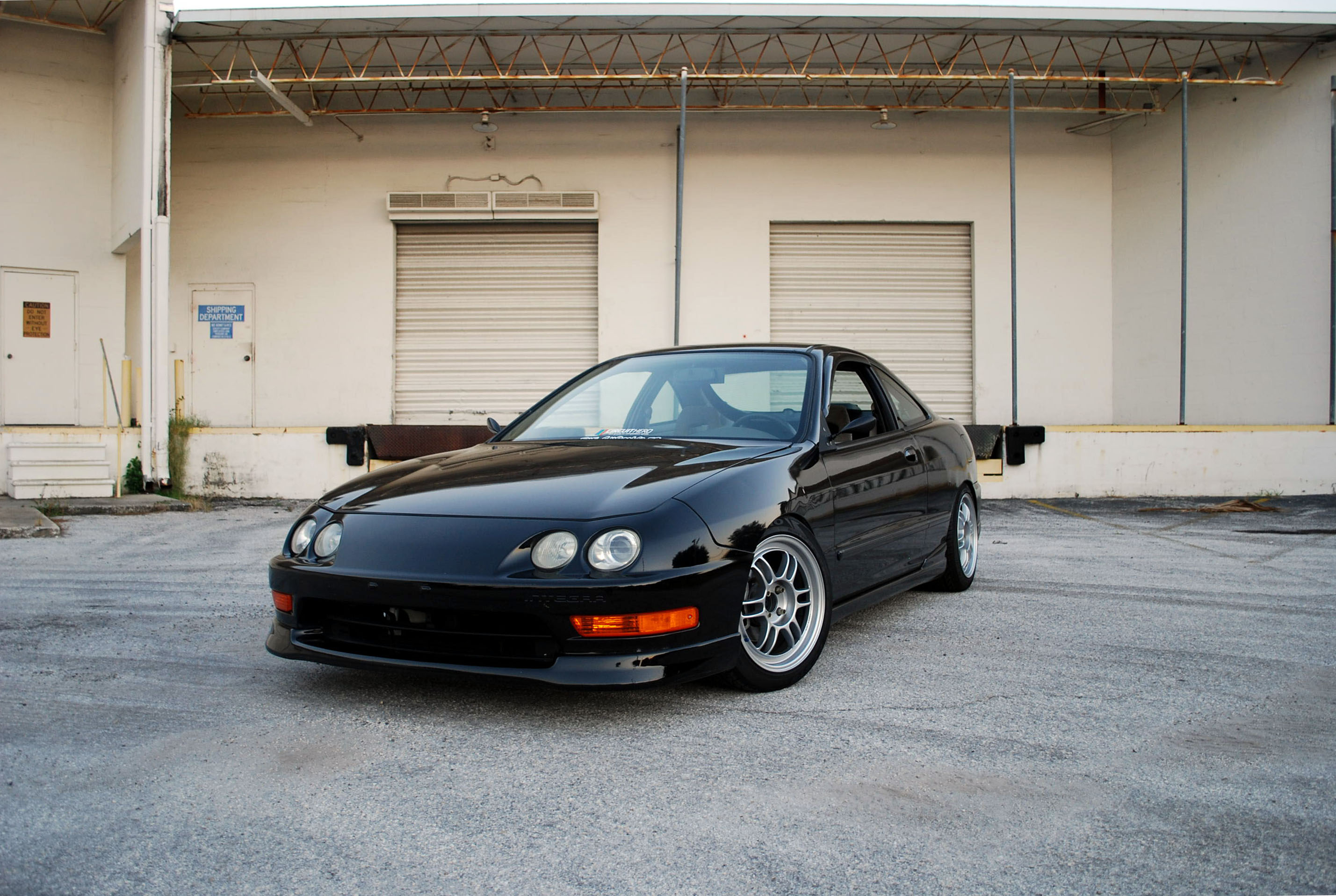 photo 1 Acura Integra custom wheels Enkei RPF1 16x8.0, ET +38, tire size 205/45 R16. x ET
