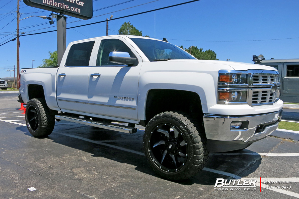 photo 2 Chevrolet Silverado 2500HD custom wheels Grid Off-Road GD1 22x, ET , tire size X R22. x ET