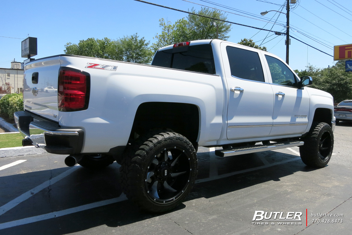 photo 4 Chevrolet Silverado 2500HD custom wheels Grid Off-Road GD1 22x, ET , tire size X R22. x ET