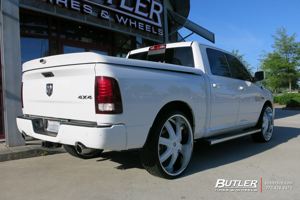 photo 2 RAM 1500 custom wheels 2Crave NO4 28x, ET , tire size X R28. x ET 