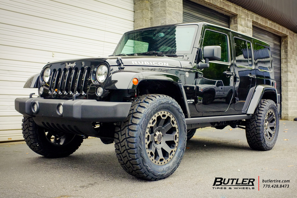 photo 2 Jeep Wrangler custom wheels Black Rhino Warlord 20x, ET , tire size X R20. x ET 