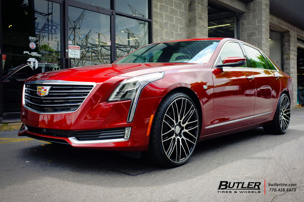 photo 2 Cadillac CT6 custom wheels Savini BM13 22x, ET , tire size X R22. x ET