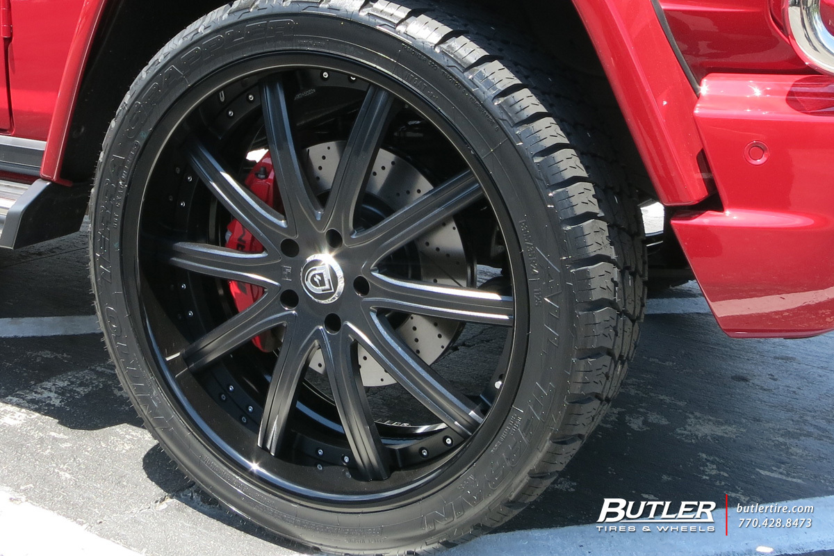 photo 1 Mercedes-Benz G-Class custom wheels Lexani LF709 24x, ET , tire size X R24. x ET