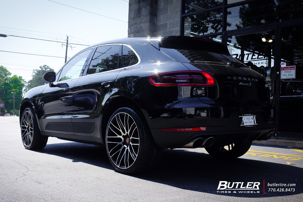 photo 2 Porsche Macan custom wheels Savini BM13 22x, ET , tire size X R22. x ET 