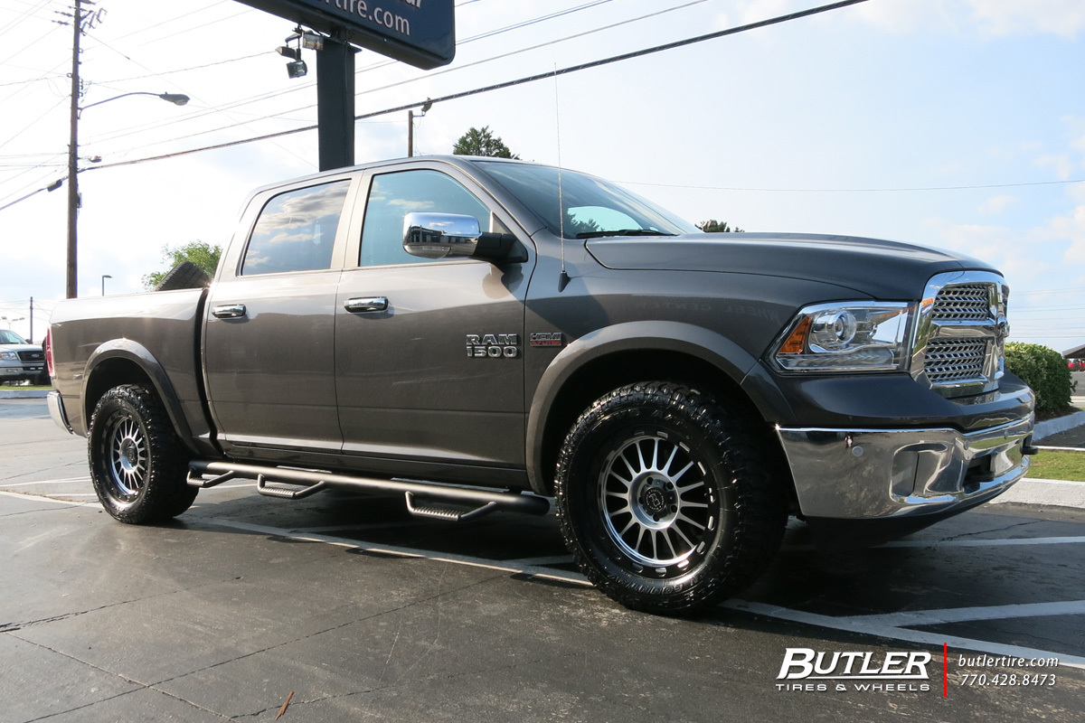 photo 2 RAM 1500 custom wheels Black Rhino Taupo 20x, ET , tire size X R20. x ET 