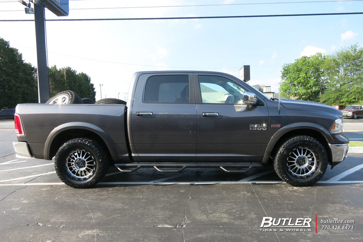 photo 3 RAM 1500 custom wheels Black Rhino Taupo 20x, ET , tire size X R20. x ET 