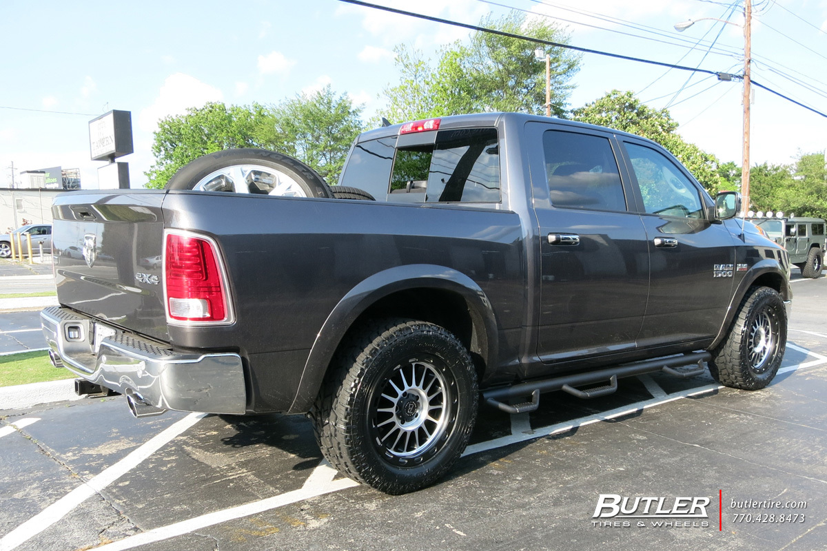 photo 4 RAM 1500 custom wheels Black Rhino Taupo 20x, ET , tire size X R20. x ET 