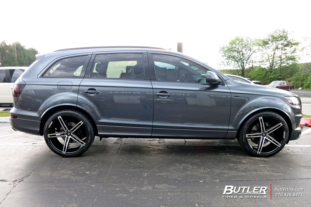photo 2 Audi Q7 custom wheels Lexani R-Three 22x, ET , tire size X R22. x ET