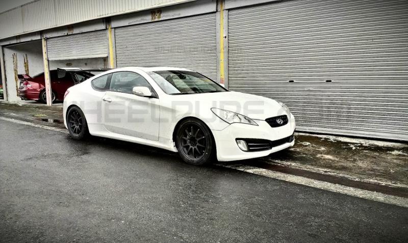 photo 1 Hyundai Genesis Coupe custom wheels Rota DPT 18x8.5, ET , tire size X R18. 18x9.5 ET 