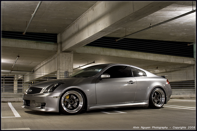 photo 1 Infiniti G35 custom wheels Work Wheels Meister S1 3pc 19x9.5, ET +24, tire size 245/35 R19. 19x10.5 ET+23 275/30 R19