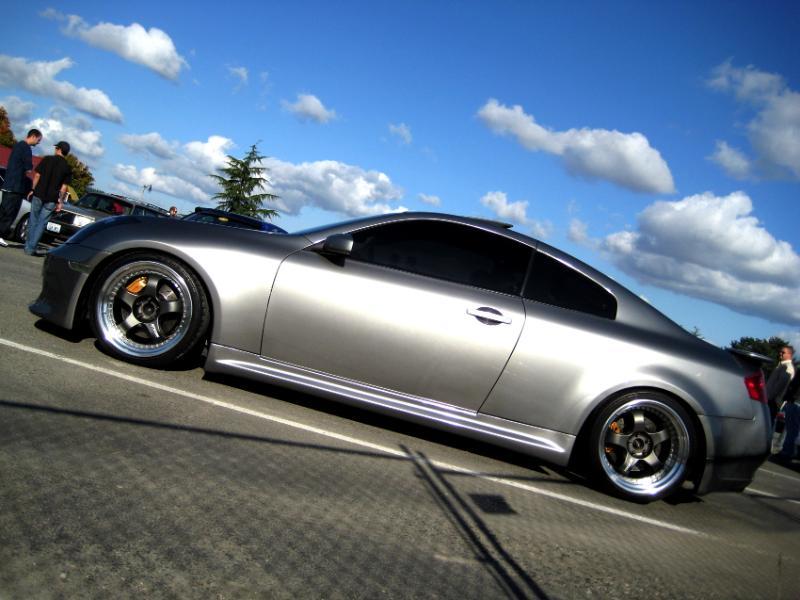 photo 6 Infiniti G35 custom wheels Work Wheels Meister S1 3pc 19x9.5, ET +24, tire size 245/35 R19. 19x10.5 ET+23 275/30 R19