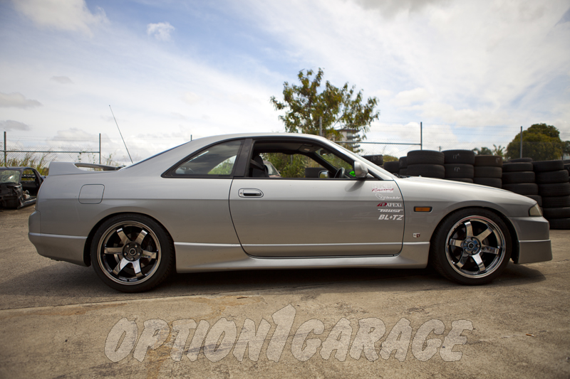 photo 2 Nissan R31-R34 Skyline 2dr custom wheels Rota P-45R 18x9.5, ET +30, tire size 245/40 R18. x ET