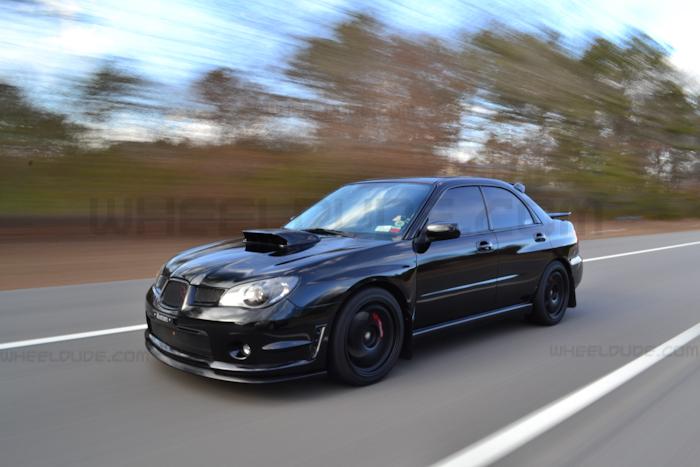photo 4 Subaru Impreza WRX custom wheels Rota Grid 18x9.5, ET +44, tire size 235/40 R18. x ET