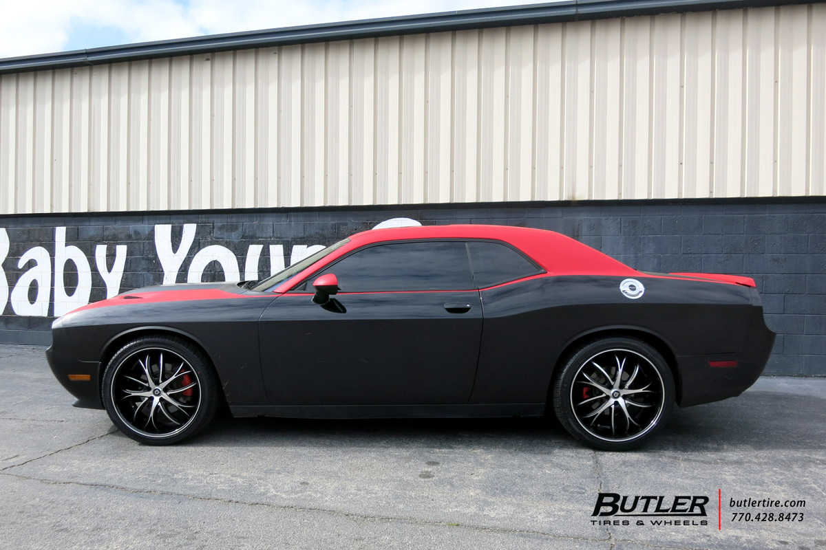 photo 3 Dodge Challenger custom wheels Lexani Polaris 22x, ET , tire size X R22. x ET
