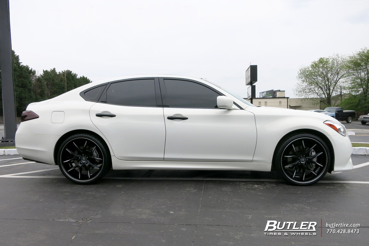 photo 2 Infiniti M37 custom wheels Lexani R-twelve 22x, ET , tire size X R22. x ET