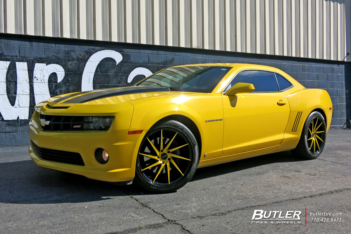 photo 1 Chevrolet Camaro custom wheels Ruff racing R963 20x, ET , tire size X R20. x ET 
