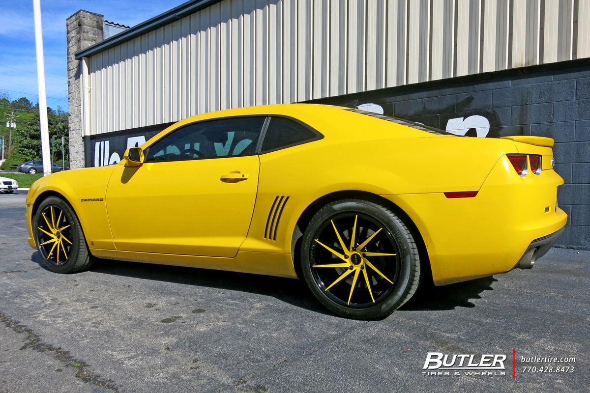 photo 2 Chevrolet Camaro custom wheels Ruff racing R963 20x, ET , tire size X R20. x ET 