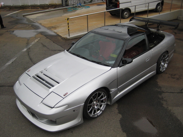 photo 2 Nissan S13 custom wheels Racing Hart CP-510 18x9.0, ET +19, tire size 215/40 R18. 18x10.0 ET+19 235/40 R18