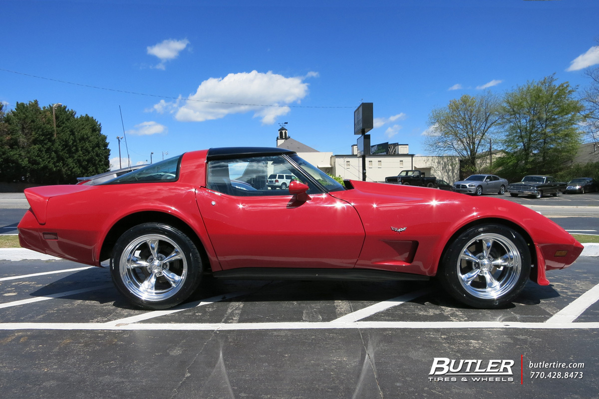 photo 2 Chevrolet Corvette custom wheels American Racing Torque Thrust II 18x, ET , tire size X R18. x ET