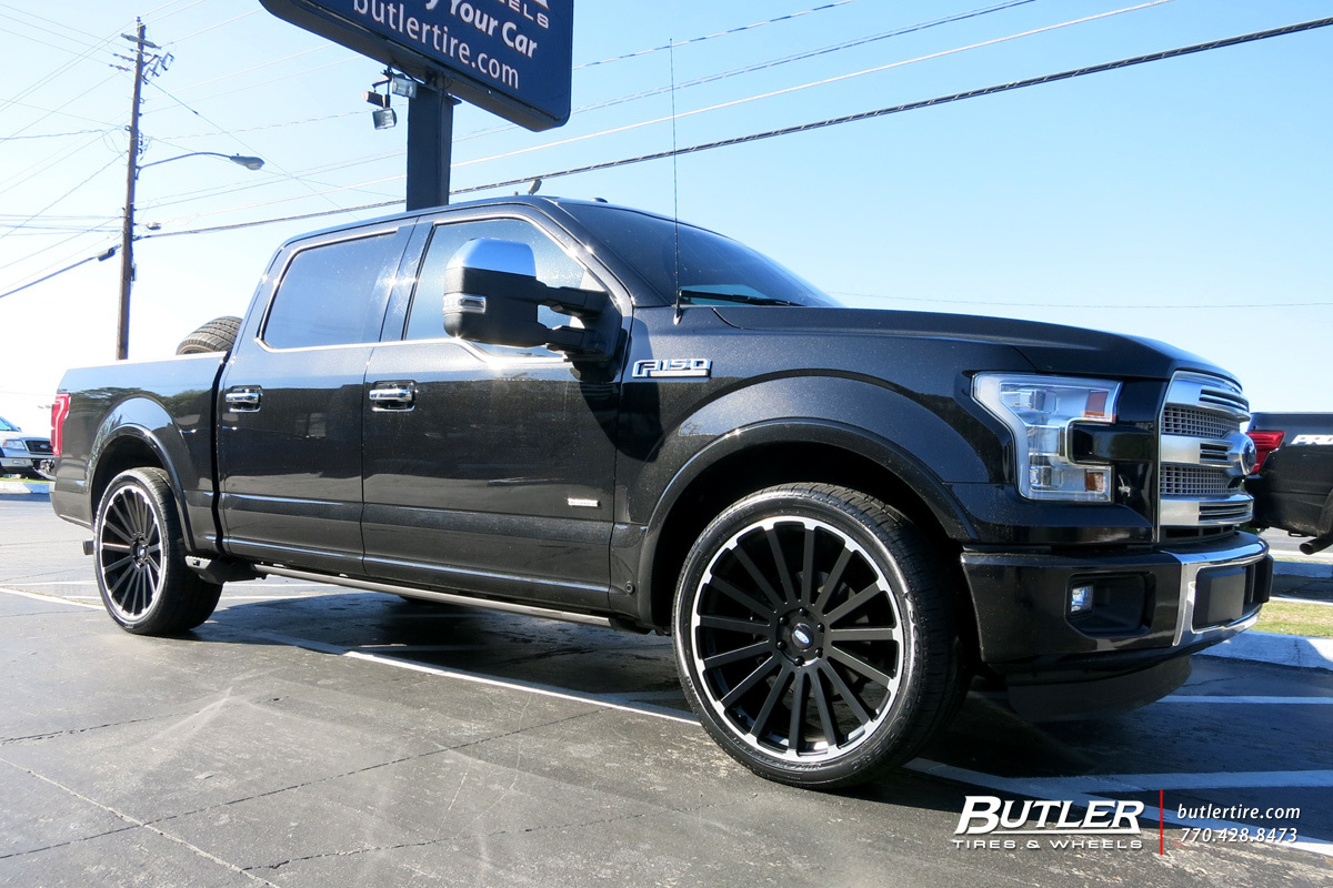 photo 1 Ford F-150 custom wheels Black Rhino Spear 24x, ET , tire size X R24. x ET 