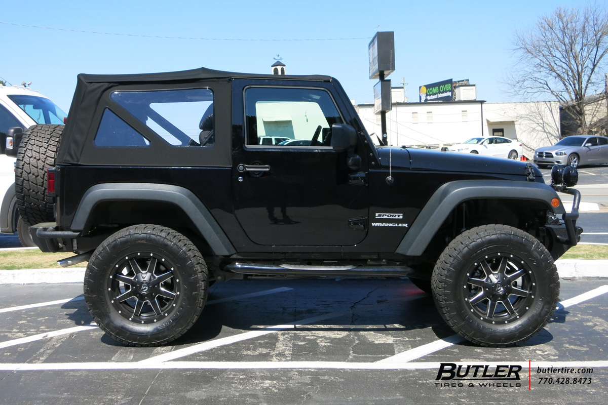 photo 2 Jeep Wrangler custom wheels Fuel Maverick 17x, ET , tire size X R17. x ET 