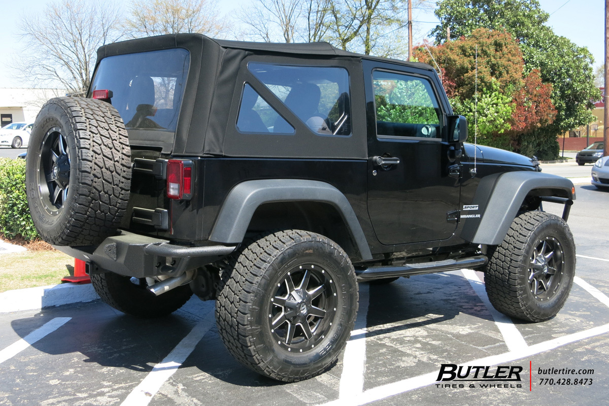 photo 3 Jeep Wrangler custom wheels Fuel Maverick 17x, ET , tire size X R17. x ET 