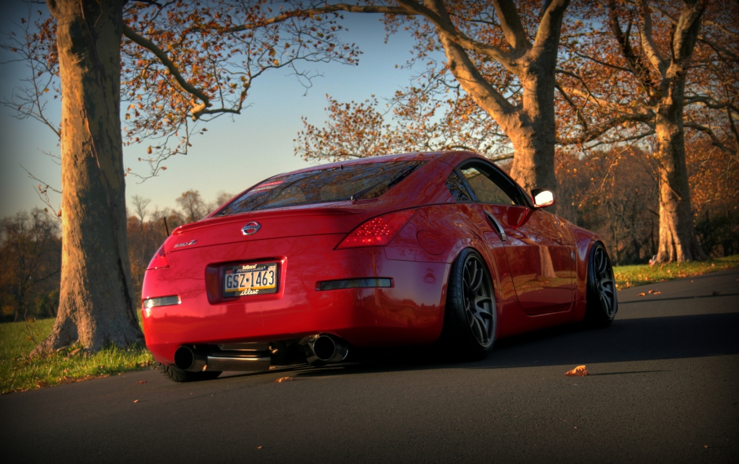 photo 3 Nissan 350Z custom wheels Work Emotion Cr-Kai 18x9.5, ET -13, tire size 225/40 R18. 18x9.5 ET-18 225/40 R18