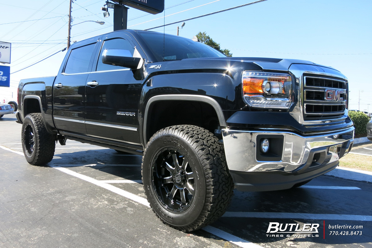 photo 1 GMC Sierra 2500HD custom wheels Black Rhino Sierra 20x, ET , tire size X R20. x ET