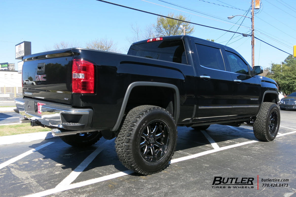 photo 3 GMC Sierra 2500HD custom wheels Black Rhino Sierra 20x, ET , tire size X R20. x ET