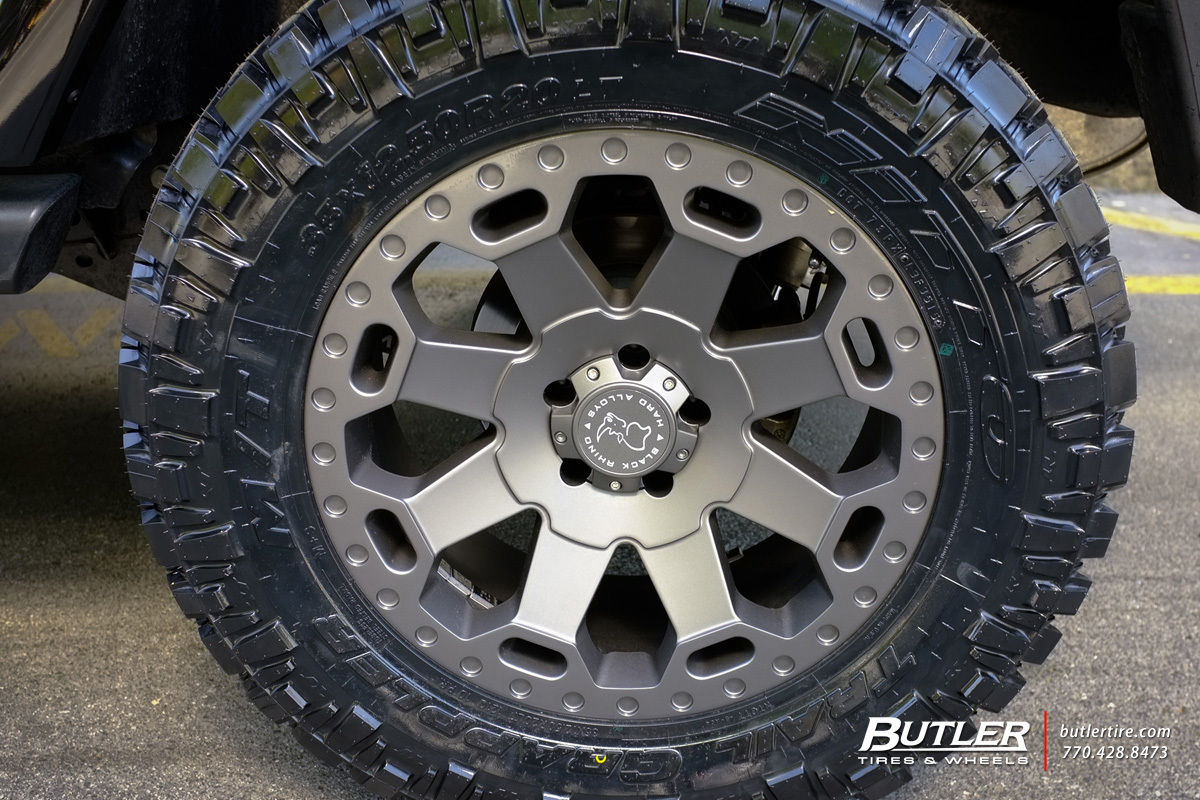 photo 1 Jeep Wrangler custom wheels Black Rhino Warlord 20x, ET , tire size X R20. x ET