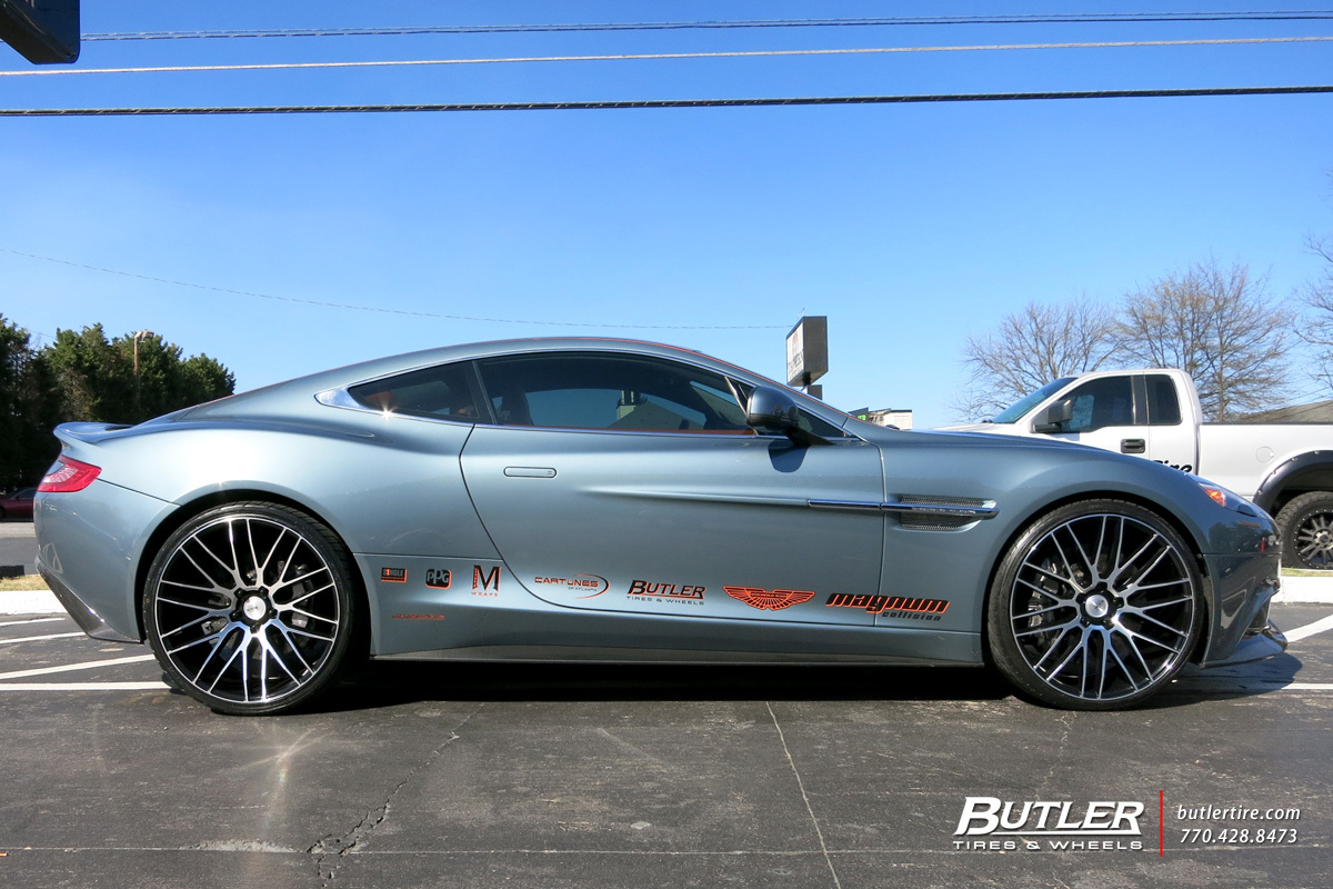 photo 4 Aston Martin Vanquish custom wheels Savini BM13 22x, ET , tire size X R22. x ET 