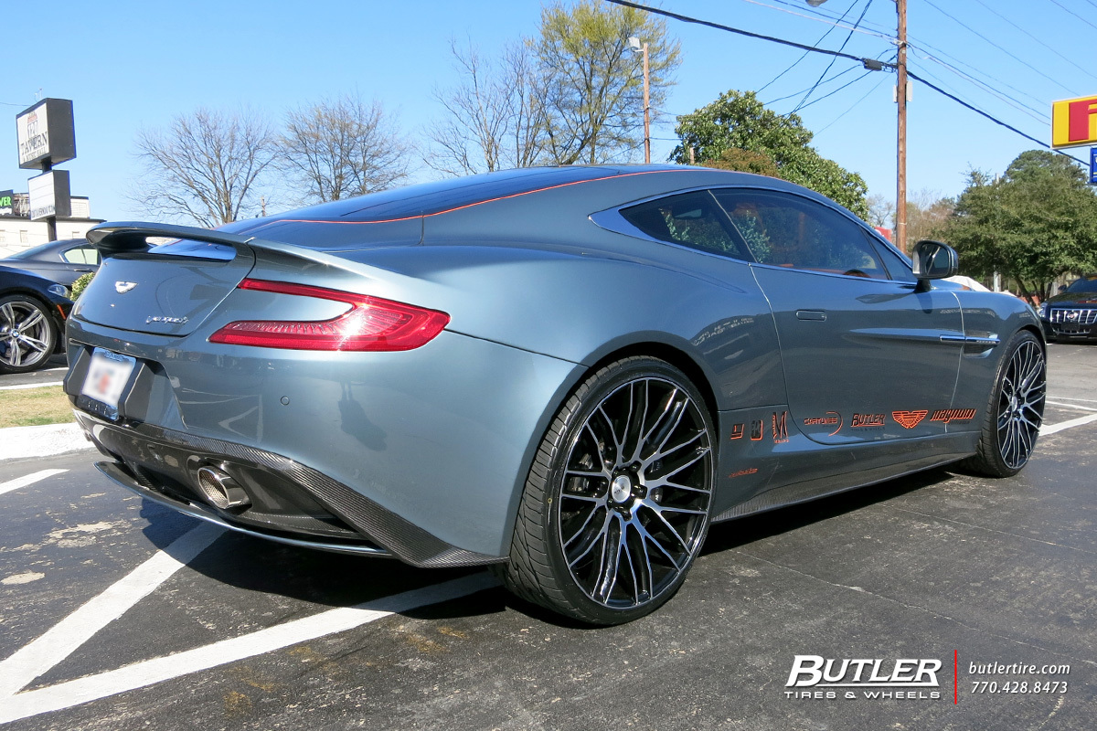 photo 1 Aston Martin Vanquish custom wheels Savini BM13 22x, ET , tire size X R22. x ET 