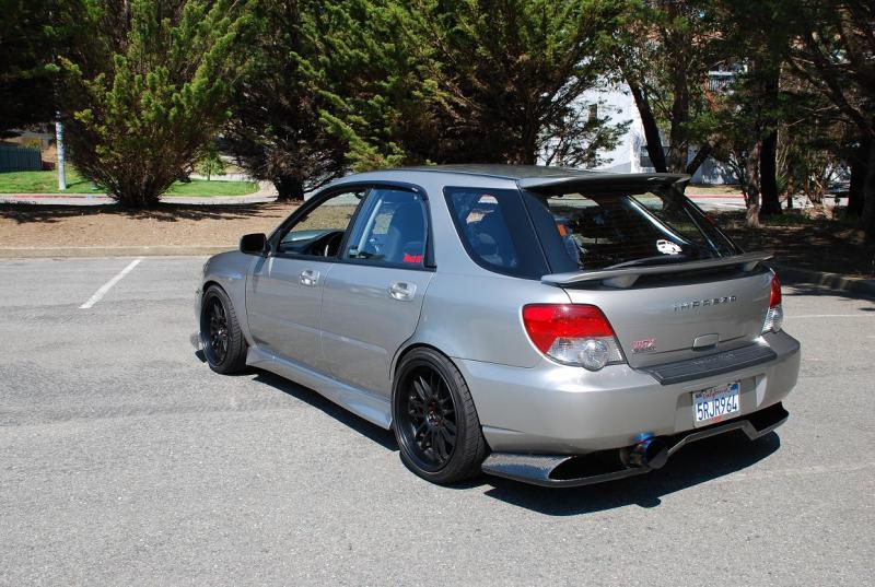 photo 1 Subaru Impreza WRX custom wheels Rota SVN R 18x10.0, ET +30, tire size 255/35 R18. 18x10.0 ET+30 