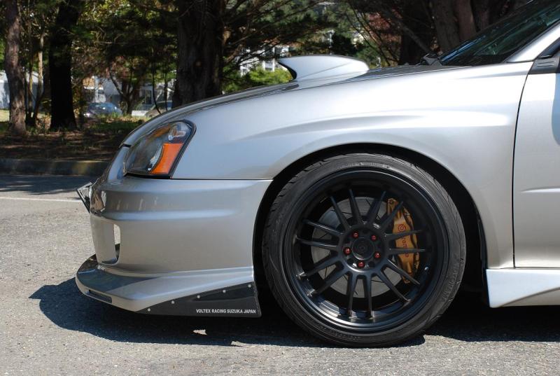 photo 2 Subaru Impreza WRX custom wheels Rota SVN R 18x10.0, ET +30, tire size 255/35 R18. 18x10.0 ET+30 