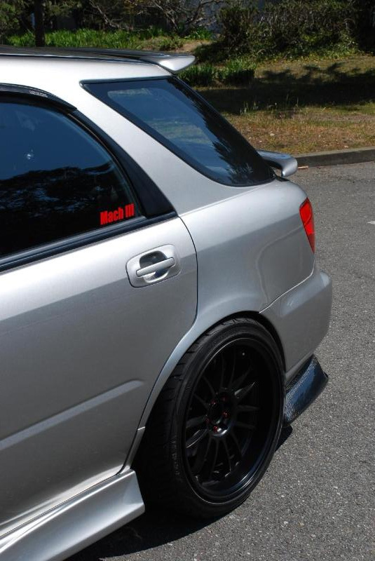 photo 3 Subaru Impreza WRX custom wheels Rota SVN R 18x10.0, ET +30, tire size 255/35 R18. 18x10.0 ET+30 
