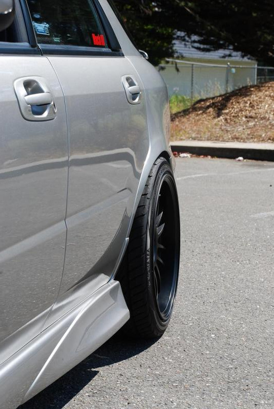 photo 8 Subaru Impreza WRX custom wheels Rota SVN R 18x10.0, ET +30, tire size 255/35 R18. 18x10.0 ET+30 