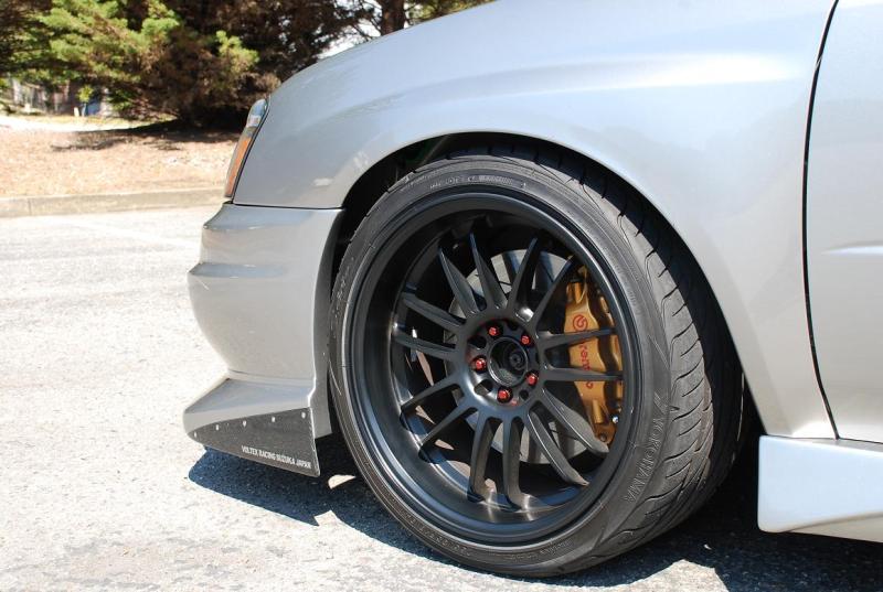 photo 9 Subaru Impreza WRX custom wheels Rota SVN R 18x10.0, ET +30, tire size 255/35 R18. 18x10.0 ET+30 