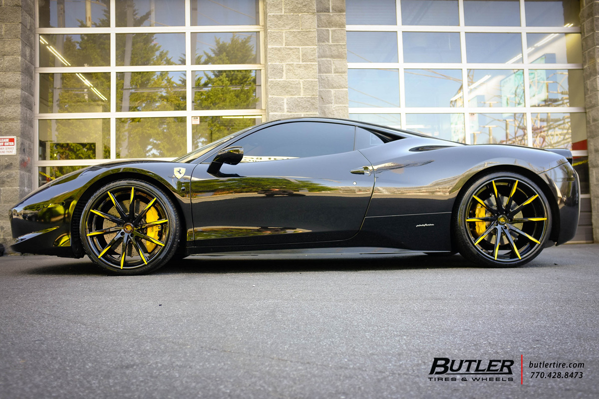 photo 3 Ferrari 458 Italia custom wheels Lexani LZ-101 22x, ET , tire size X R22. x ET 