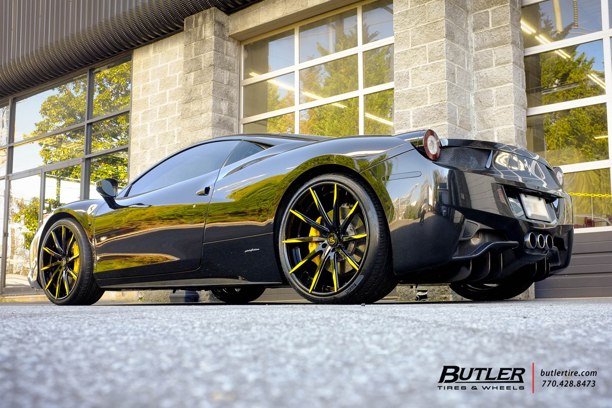 photo 5 Ferrari 458 Italia custom wheels Lexani LZ-101 22x, ET , tire size X R22. x ET 