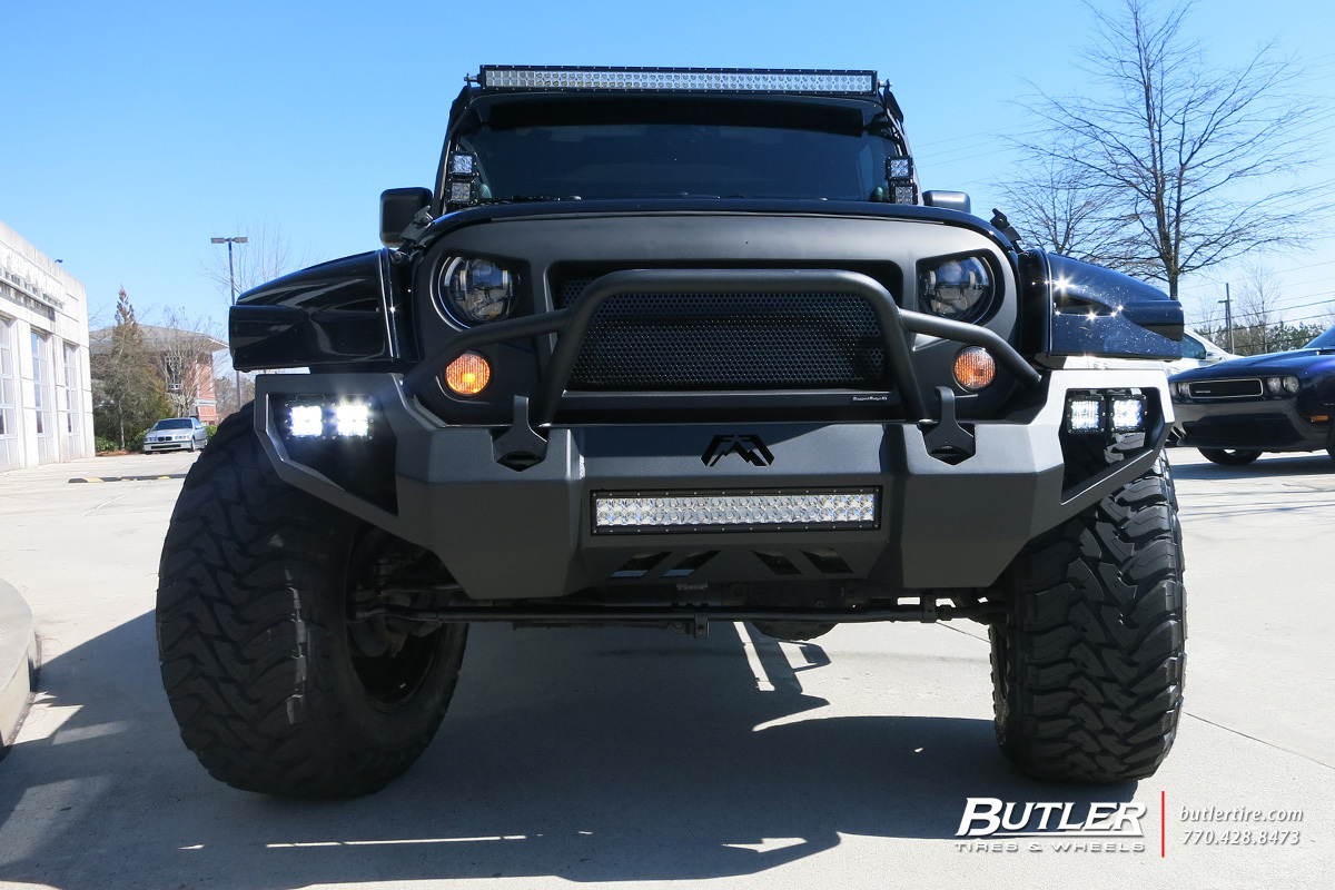 photo 4 Jeep Wrangler Unlimited custom wheels Fuel Beast 20x, ET , tire size X R20. x ET