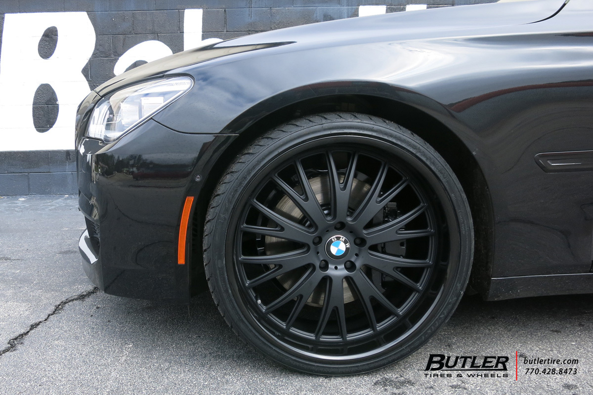photo 1 BMW 740 custom wheels TSW Monaco 22x, ET , tire size X R22. x ET 