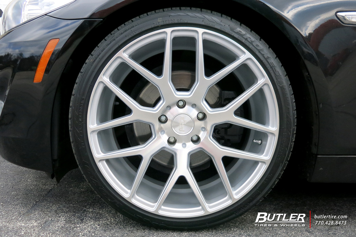 photo 1 BMW 528 custom wheels Niche Intake 20x, ET , tire size X R20. x ET 
