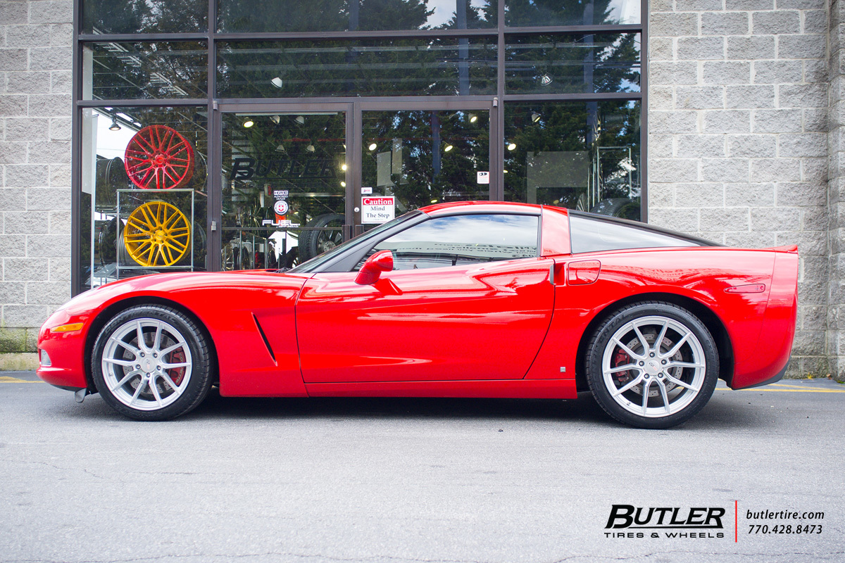 photo 2 Chevrolet Corvette custom wheels Cray Spider 19x, ET , tire size X R19. x ET 
