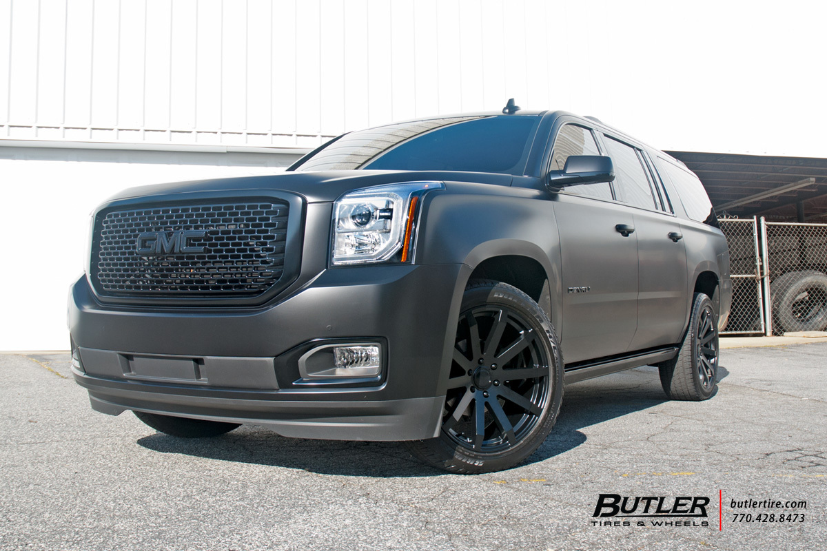 photo 3 GMC Yukon custom wheels Black Rhino Traverse 22x, ET , tire size X R22. x ET 