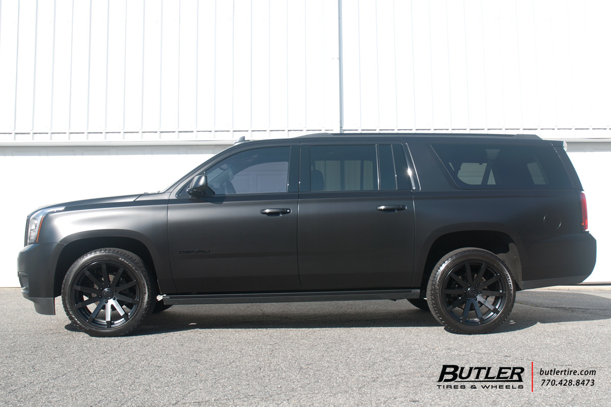 photo 4 GMC Yukon custom wheels Black Rhino Traverse 22x, ET , tire size X R22. x ET 