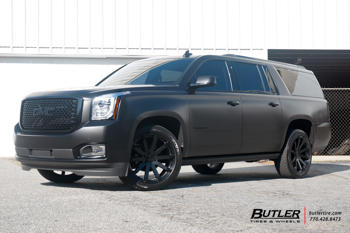 photo 5 GMC Yukon custom wheels Black Rhino Traverse 22x, ET , tire size X R22. x ET 