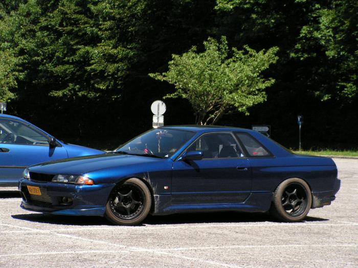 photo 2 Nissan R31-R34 Skyline 2dr custom wheels Enkei  17x9.0, ET +20, tire size 245/45 R17. x ET
