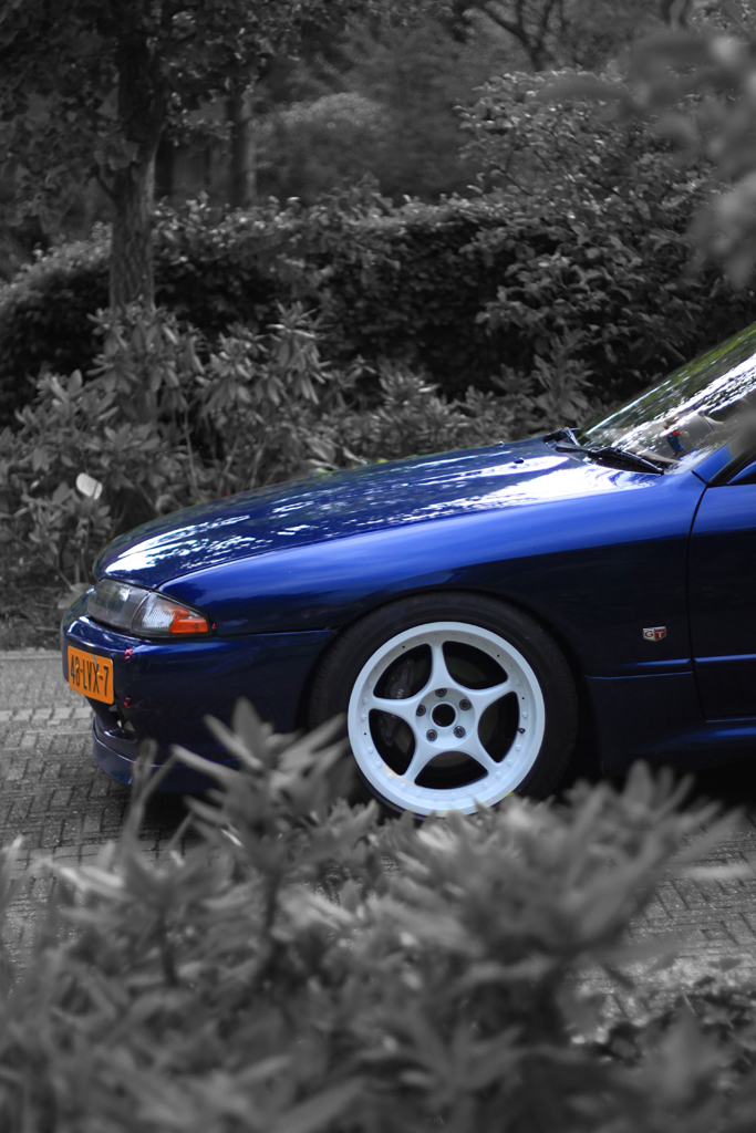 photo 5 Nissan R31-R34 Skyline 2dr custom wheels Enkei  17x9.0, ET +20, tire size 245/45 R17. x ET