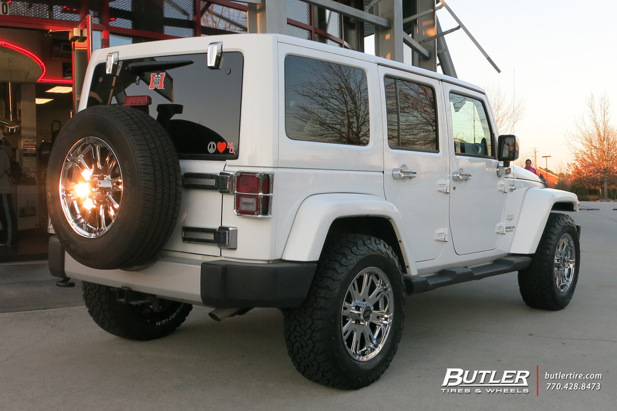 photo 3 Jeep Wrangler Unlimited custom wheels American Racing AR708 17x, ET , tire size X R17. x ET